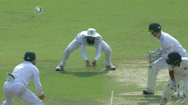 1st Test : IND vs SA  – Wriddhiman Saha Wicket