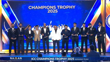 BCCI Naman Awards: Special felicitation for the ICC Champions Trophy 2025-winning Team India