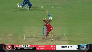 M11: DC vs PBKS   – Mayank Agarwal Six