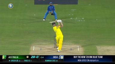 IND vs AUS 2022, 3RD T20I: Cameron Green  Six
