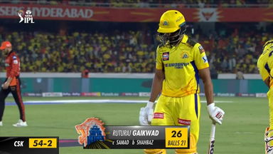 M18: SRH vs CSK – Ruturaj Gaikwad Wicket