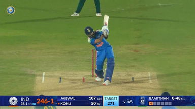 IND vs SA 2025, 3rd ODI: Virat Kohli Six