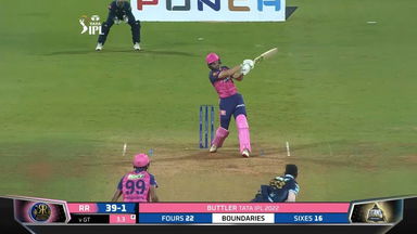 M24: RR vs GT – Jos Buttler Six