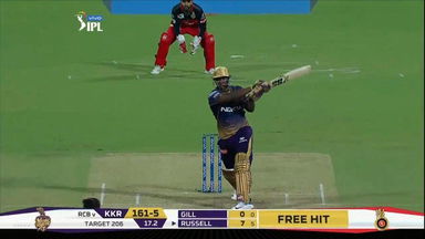M17: RCB vs KKR – Andre Russell Six