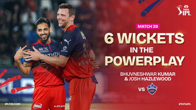 6 WICKETS in the powerplay! Bhuvi-Hazlewood breathe fire