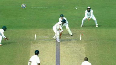 4th Test : IND vs SA  –  Shikhar Dhawan Wicket