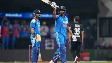 Harshit Rana smashes blazing maiden international fifty