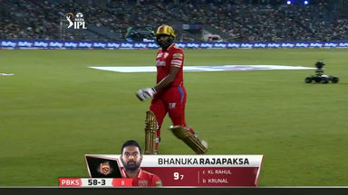 M42: PBKS vs LSG – Bhanuka Rajapaksa Wicket