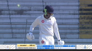 Het Patel's fighting 72 on debut against Madhya Pradesh