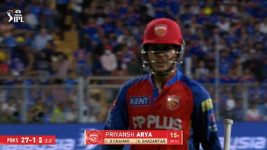 IPL 2026 M24: MI vs PBKS - Priyansh Arya Wicket
