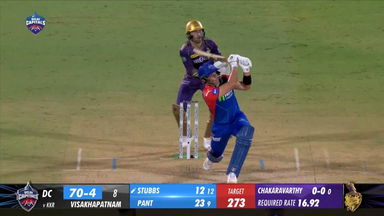 M16: DC vs KKR – Tristan Stubbs Six