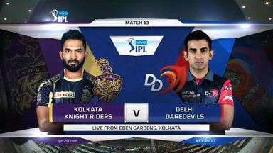 IPL 2018 M13: KKR vs DD – Match Highlights