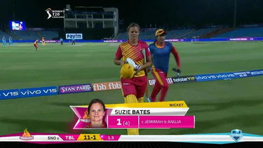 M01: Trailblazers vs Supernovas – Suzie Bates Wicket