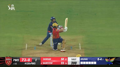 M11: LSG vs PBKS – Jonny Bairstow Six