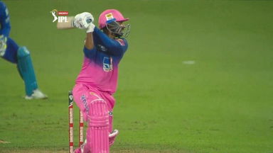 M23: RR vs DC – Rahul Tewatia Six