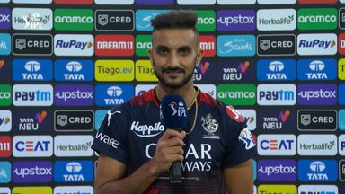 M43: LSG vs RCB – Harshal Patel Interview