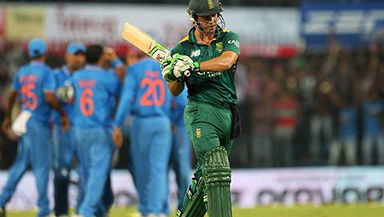 2ND ODI: IND vs SA – AB de Villiers Wicket