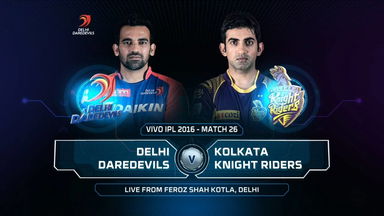 IPL 2016 M26: DD vs KKR – Match Highlights