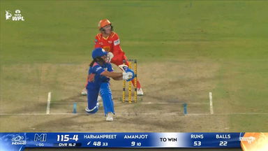 Six: Match 19, Gujarat Giants vs Mumbai Indians, WPL 2026: Harmanpreet Kaur Six