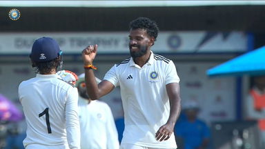 Duleep Trophy 2026 Final, EZ vs SZ: East Zone 2nd Innings Fall of Wickets