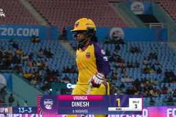 Wicket: Match 15, UP Warriorz vs Gujarat Giants, WPL 2025: Vrinda Dinesh Wicket