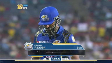 M2: RPS vs MI – Krunal Pandya Wicket