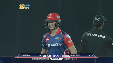 M15: DD vs KXIP – Sam Billings 55