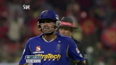 Match 18 RCB vs RR – Shah's Wicket