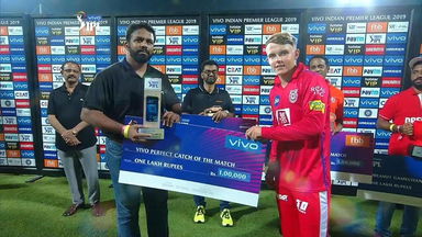 M18: CSK vs KXIP – VIVO Perfect Catch of the Match – Sam Curran