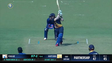 Syed Mushtaq Ali Trophy 2022 PQF1 : Punjab vs Haryana: Super sixes