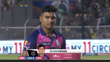 M63: LSG vs RR – Riyan Parag Wicket