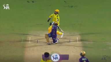 IPL 2025 M25: CSK vs KKR - Rinku Singh Six