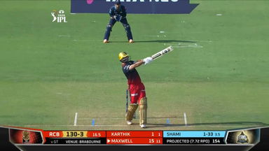 M43: GT vs RCB – Glenn Maxwell Six