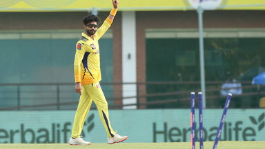 On target: Jadeja cleans up the dangerous Suryakumar