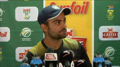 SA v Ind, 2013, 1st Test: V Kohli's PC, Day 1