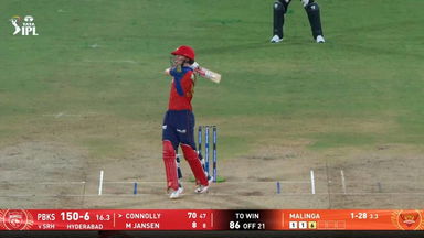 IPL 2026 M49: SRH vs PBKS - Cooper Connolly Six