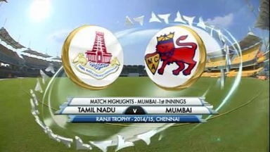 Ranji Trophy 2014-15: TN v Mumbai, Mumbai 1st Innings highlights