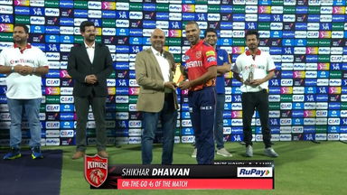 M11: LSG vs PBKS – RuPay On-The-Go 4s of the Match – Shikhar Dhawan