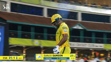 IPL 2026 M63: CSK vs SRH - Sanju Samson Wicket