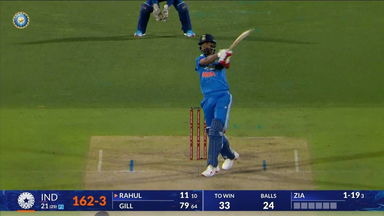 IND vs AFG 2026, 1st ODI: KL Rahul Six