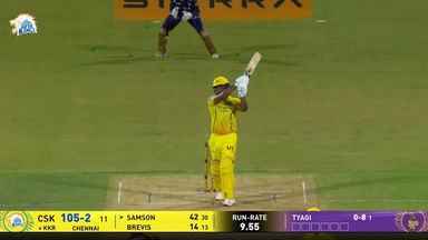IPL 2026 M22: CSK vs KKR - Sanju Samson Six