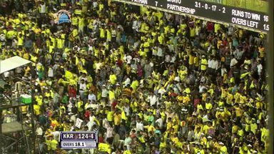 Match 41 CSK vs KKR – Gambhir's Wicket