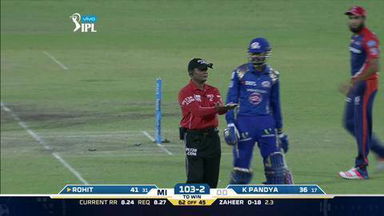 M17: DD vs MI – Krunal Pandya Wicket