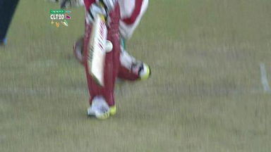 M5: KXIP vs BT –  Virender Sehwag Wicket