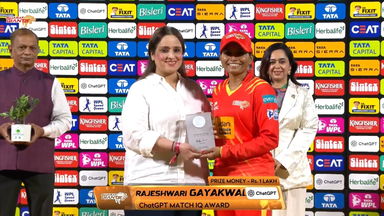 ChatGPT Match IQ Award: Match 14, Gujarat Giants vs UP Warriorz, WPL 2026: Rajeshwari Gayakwad