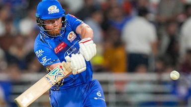 Bairstow vs Prasidh: The MI opener goes 6,4,6,6,4