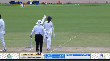 Shreyas Gopal's fighting 56* against Uttar Pradesh