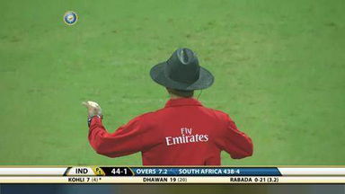 5TH ODI: IND vs SA – Virat Kohli Six