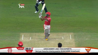 M22: SRH vs KXIP – Nicholas Pooran Six