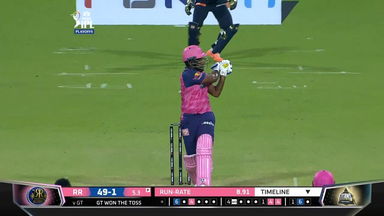 Q1: GT vs RR – Sanju Samson Six